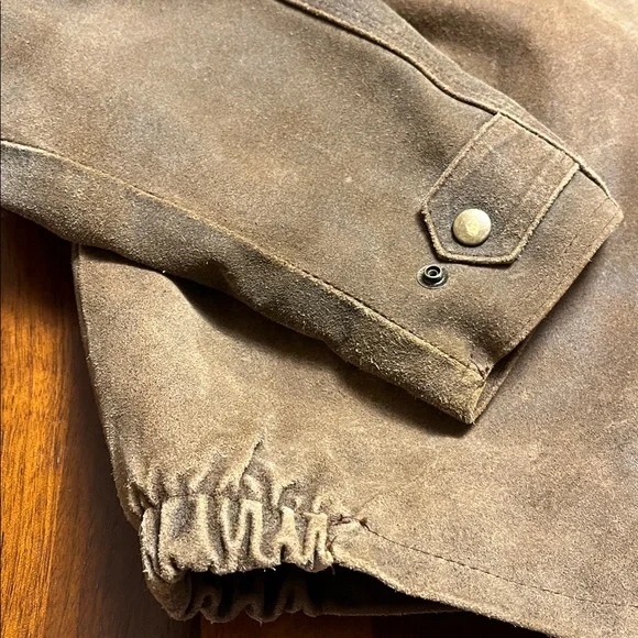 Brown Suede Jacket from Britches company, Georgetown, DC. Vintage man jacket M